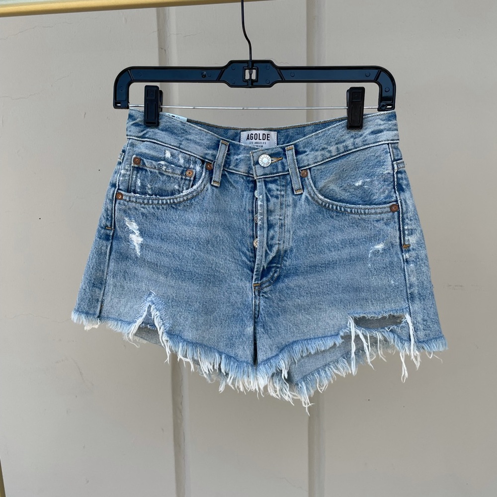 Agolde jean shorts size 24